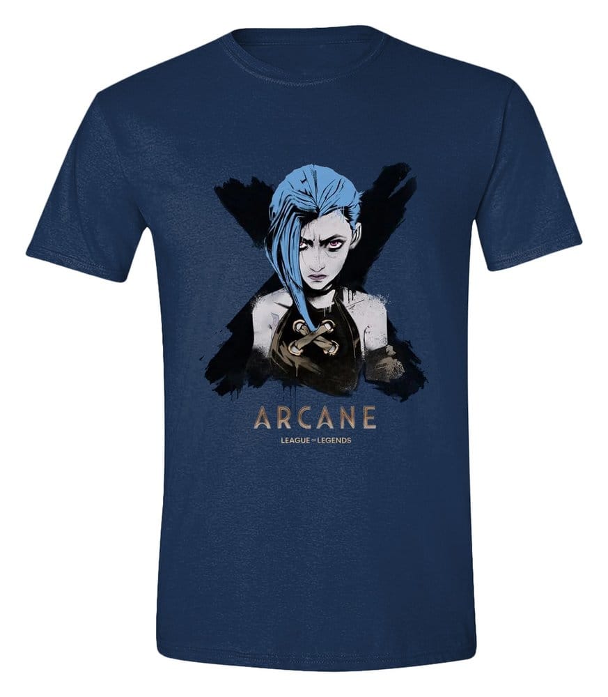 Arcane Camiseta Jinx Portrait Talla XXL