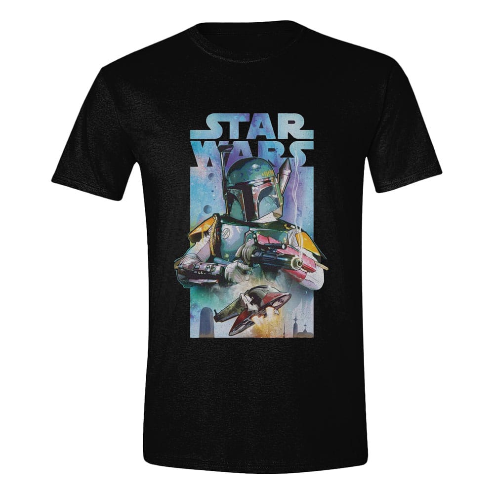 Star Wars Camiseta Boba Fett Poster talla M Frikytopia