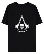 Assassin's Creed Camiseta Black Flag Resynched Skull Talla S