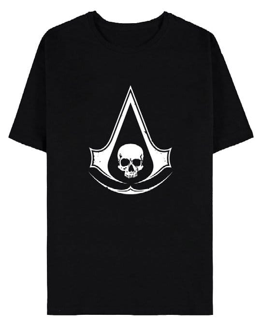 Assassin's Creed Camiseta Black Flag Resynched Skull Talla L Frikytopia