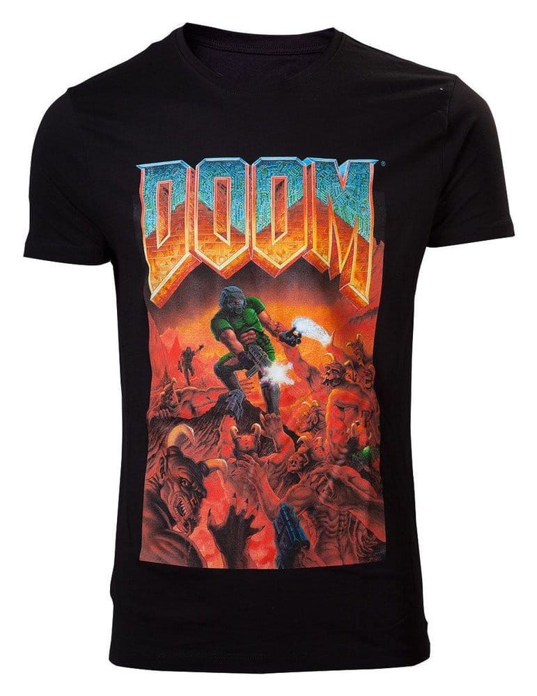 DOOM Camiseta Classic Boxart talla S Frikytopia
