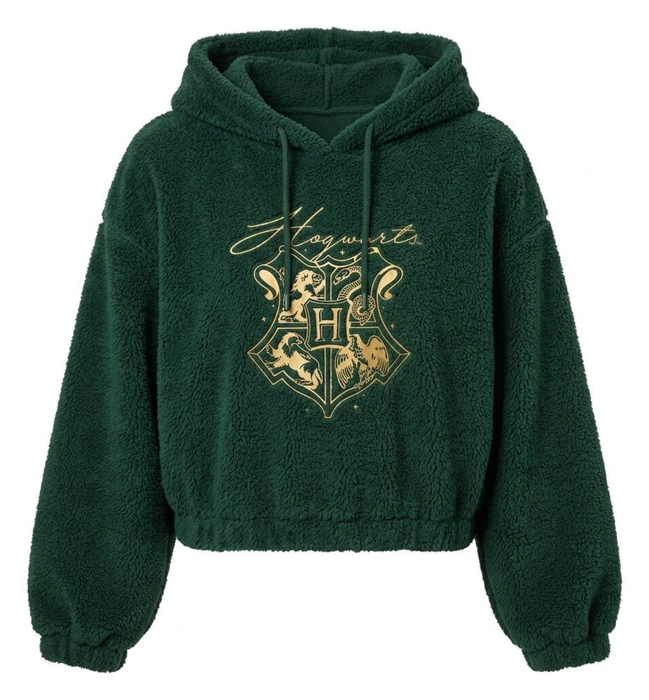 Harry Potter Sudadera capucha Hogwarts Talla M