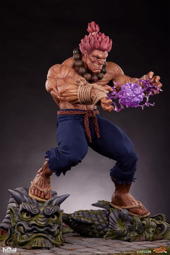 Street Fighter Estatua 1/2 Akuma 107 cm