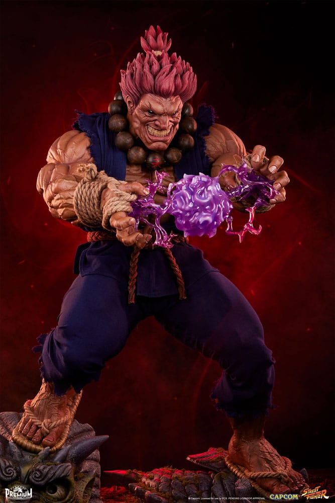 Street Fighter Estatua 1/2 Akuma 107 cm