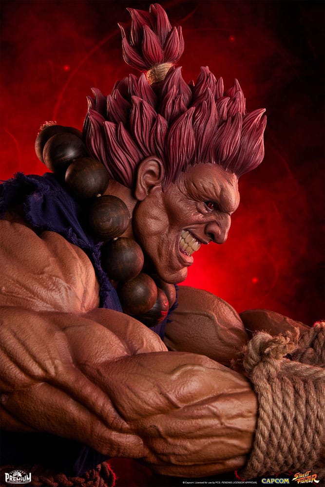 Street Fighter Estatua 1/2 Akuma 107 cm