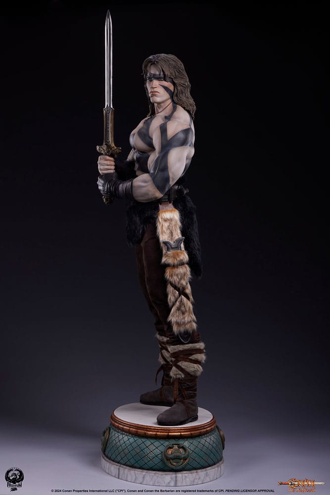 Conan el Bárbaro Estatua Elite Series 1/2 Conan Warpaint Edition 116 cm