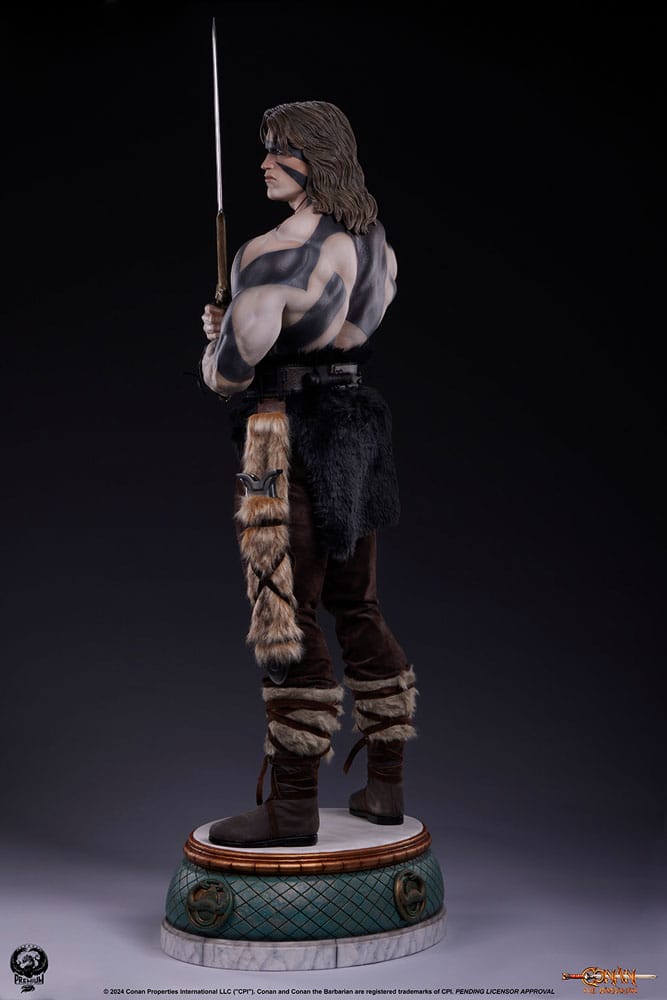 Conan el Bárbaro Estatua Elite Series 1/2 Conan Warpaint Edition 116 cm