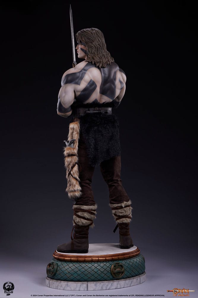 Conan el Bárbaro Estatua Elite Series 1/2 Conan Warpaint Edition 116 cm