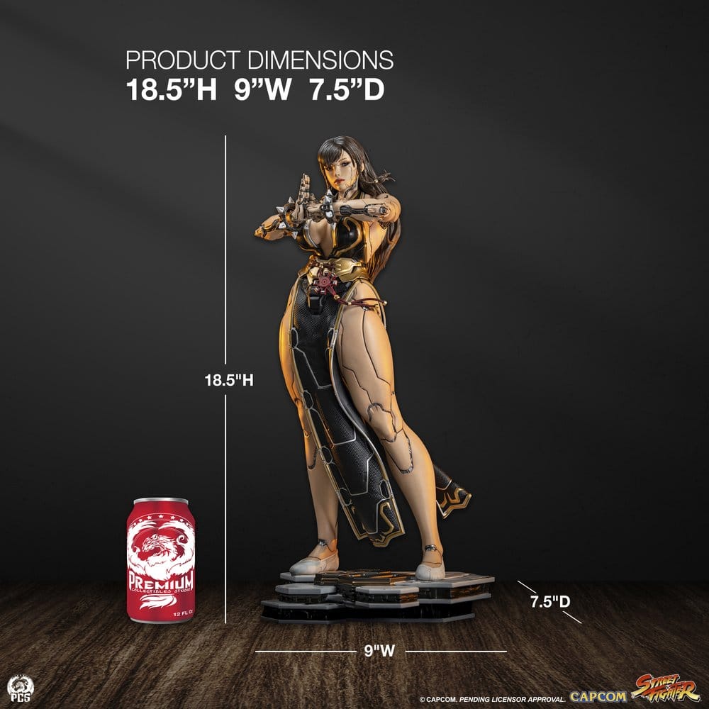 Street Fighter Estatua 1/4 Chun-Li Android Battle Edition 47 cm