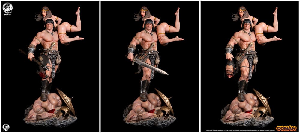 Conan el Bárbaro Estatua 1/4 Conan Deluxe Edition 63 cm