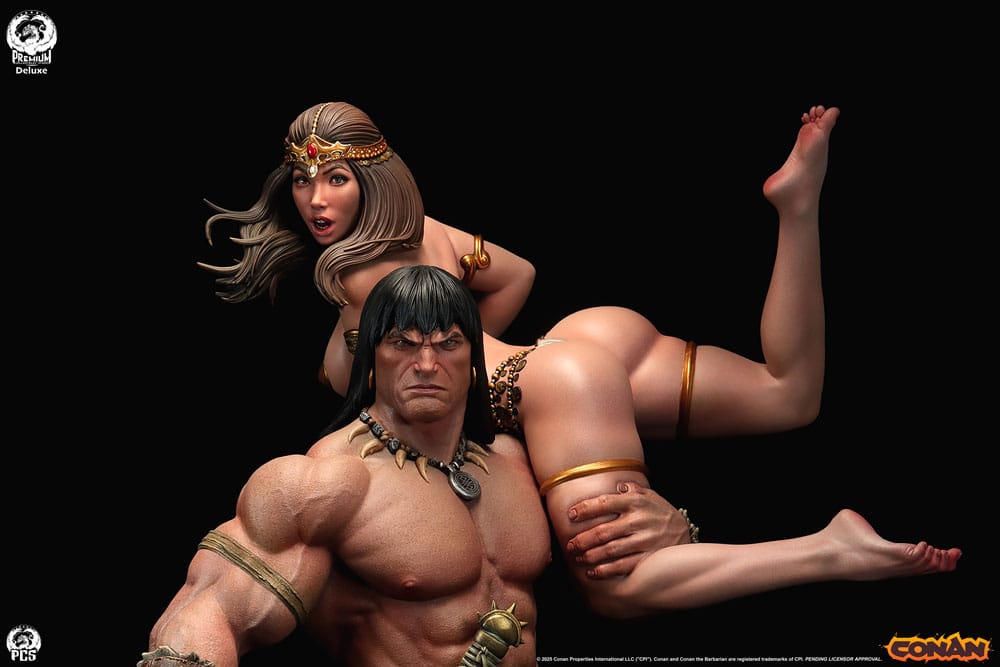 Conan el Bárbaro Estatua 1/4 Conan Deluxe Edition 63 cm