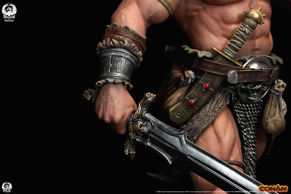 Conan el Bárbaro Estatua 1/4 Conan Deluxe Edition 63 cm