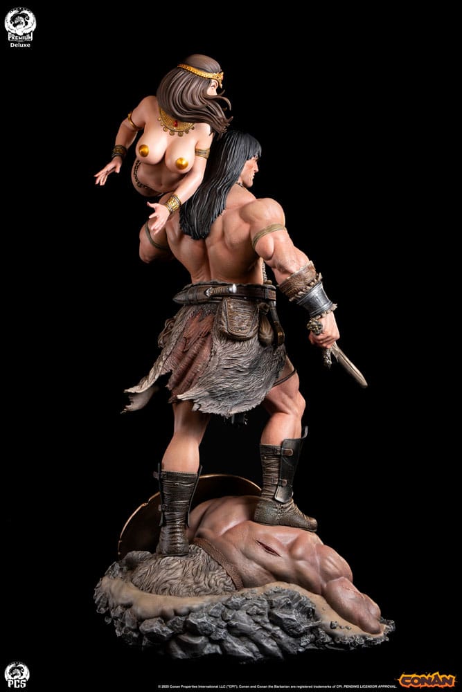 Conan el Bárbaro Estatua 1/4 Conan Deluxe Edition 63 cm