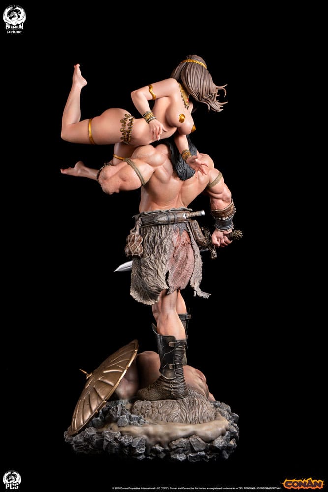 Conan el Bárbaro Estatua 1/4 Conan Deluxe Edition 63 cm