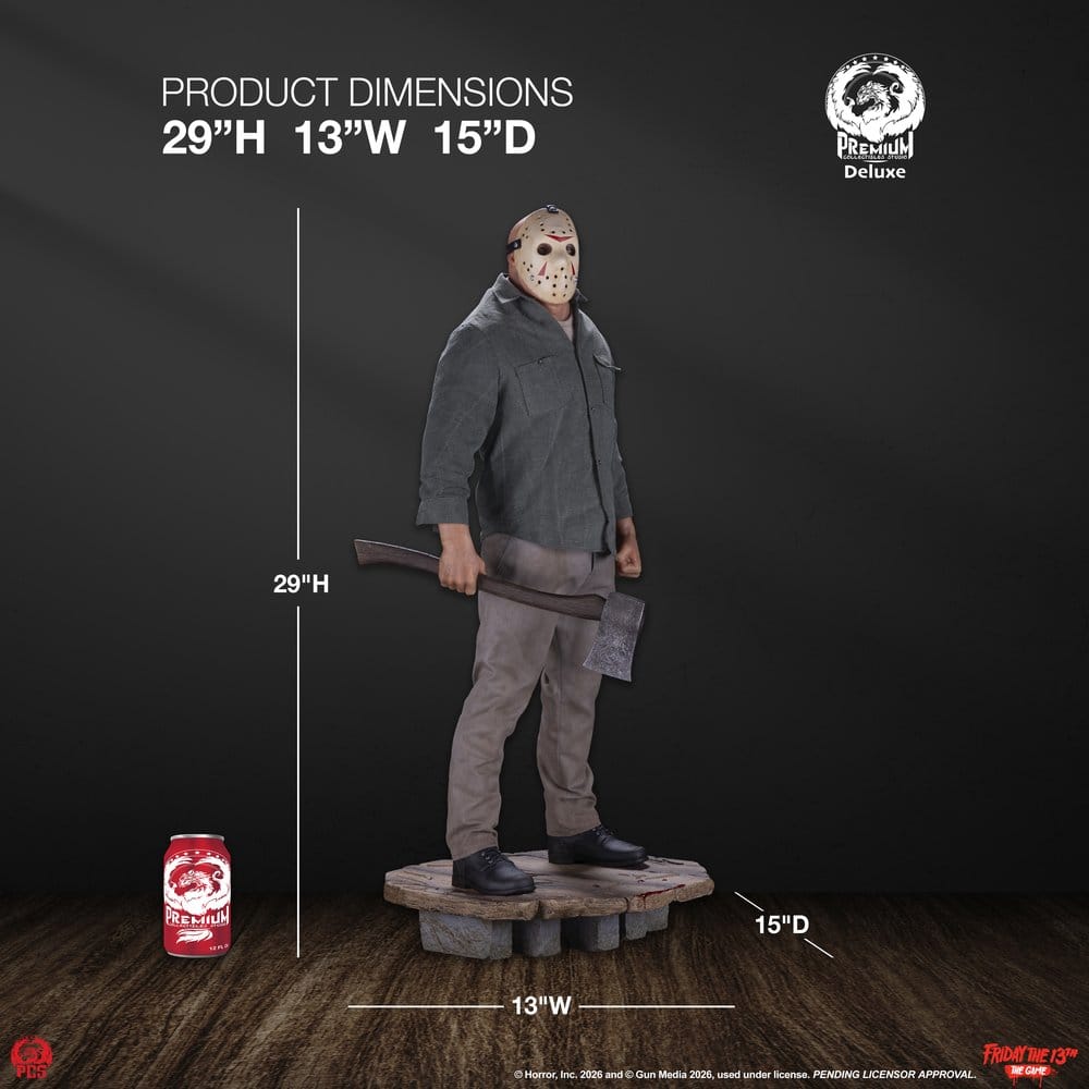 Friday the 13th: The Game Estatua 1/3 Jason Part 3 (Deluxe Edition) 74 cm