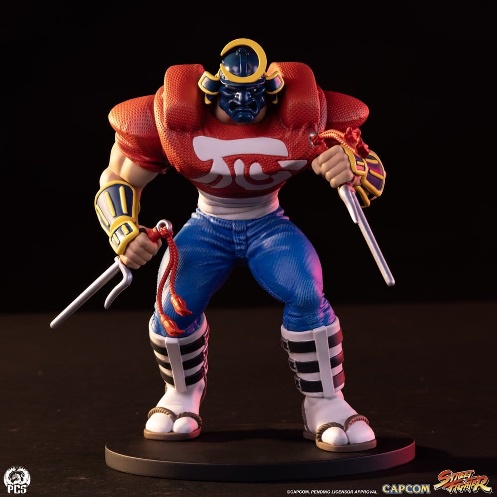 Street Fighter Street Jam Estatuas 1/10 Sakura & Sodom 22 cm