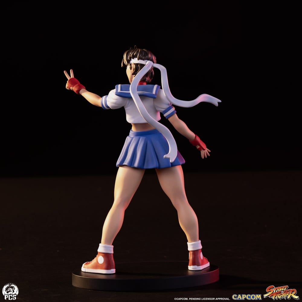 Street Fighter Street Jam Estatuas 1/10 Sakura & Sodom 22 cm