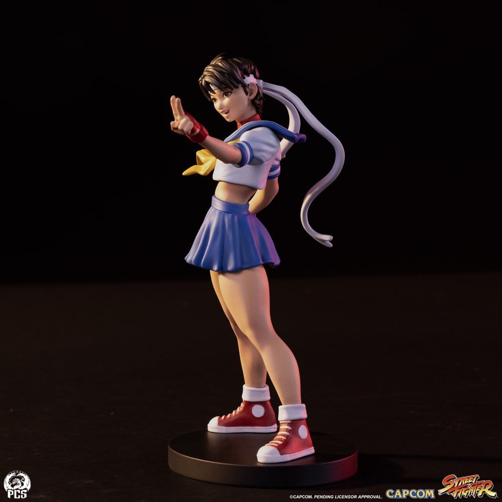 Street Fighter Street Jam Estatuas 1/10 Sakura & Sodom 22 cm