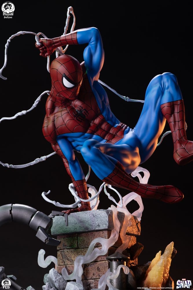 Marvel Snap Estatua 1/3 Spider-Man Deluxe Edition 71 cm