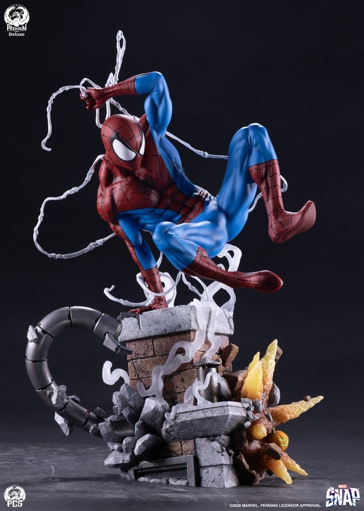 Marvel Snap Estatua 1/3 Spider-Man Deluxe Edition 71 cm