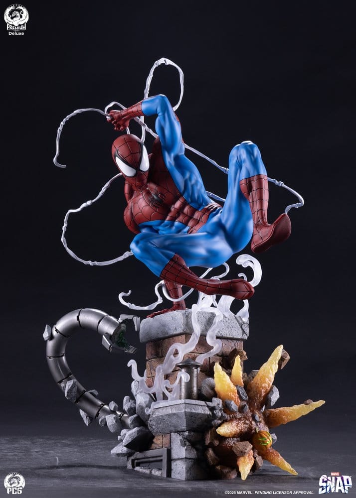 Marvel Snap Estatua 1/3 Spider-Man Deluxe Edition 71 cm