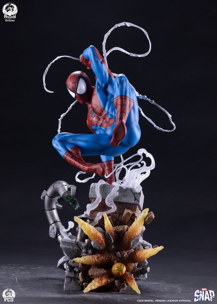 Marvel Snap Estatua 1/3 Spider-Man Deluxe Edition 71 cm