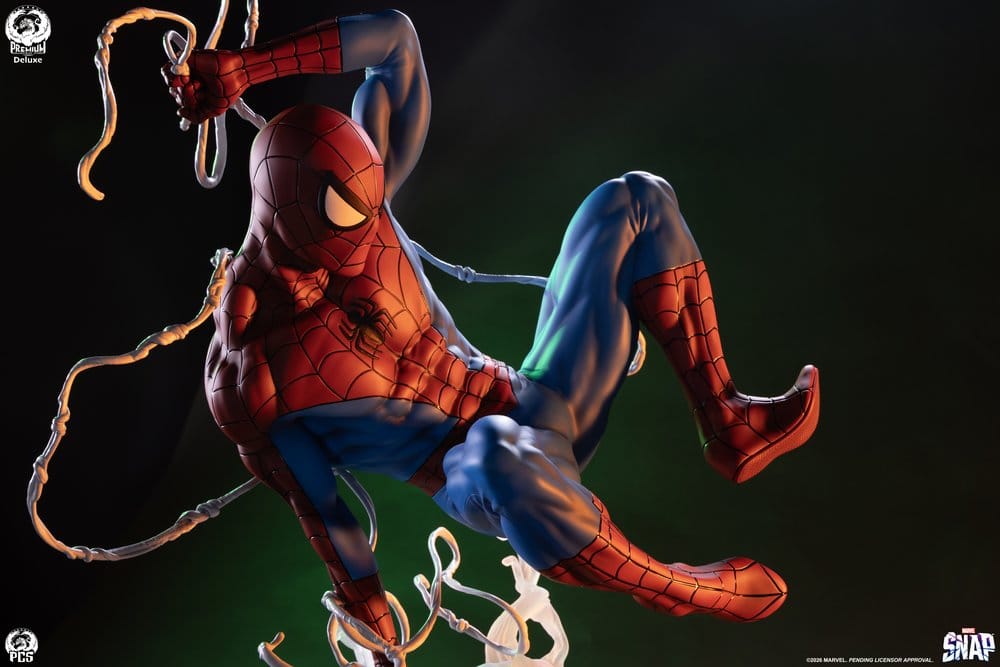 Marvel Snap Estatua 1/3 Spider-Man Deluxe Edition 71 cm