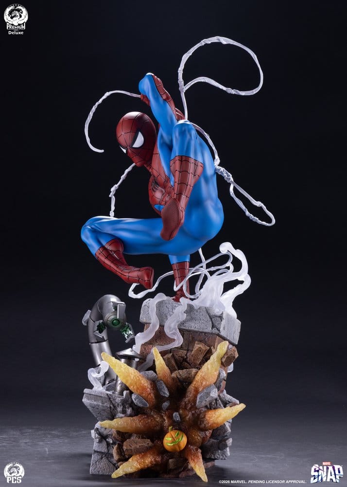 Marvel Snap Estatua 1/3 Spider-Man Deluxe Edition 71 cm