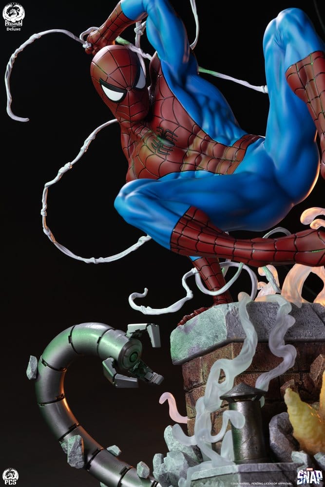 Marvel Snap Estatua 1/3 Spider-Man Deluxe Edition 71 cm
