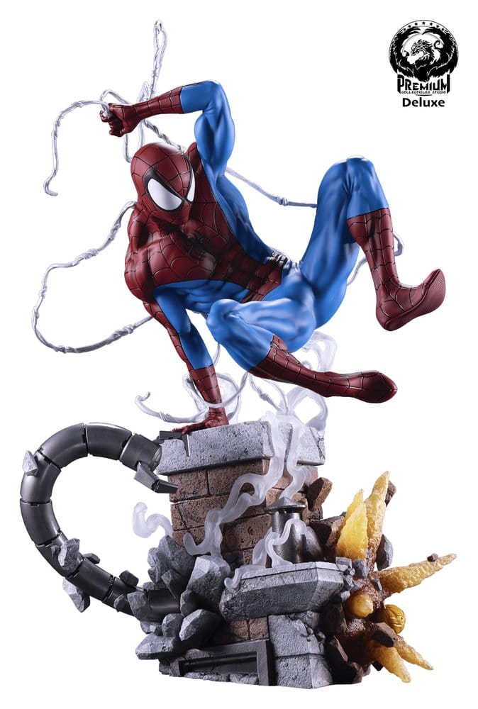 Marvel Snap Estatua 1/3 Spider-Man Deluxe Edition 71 cm