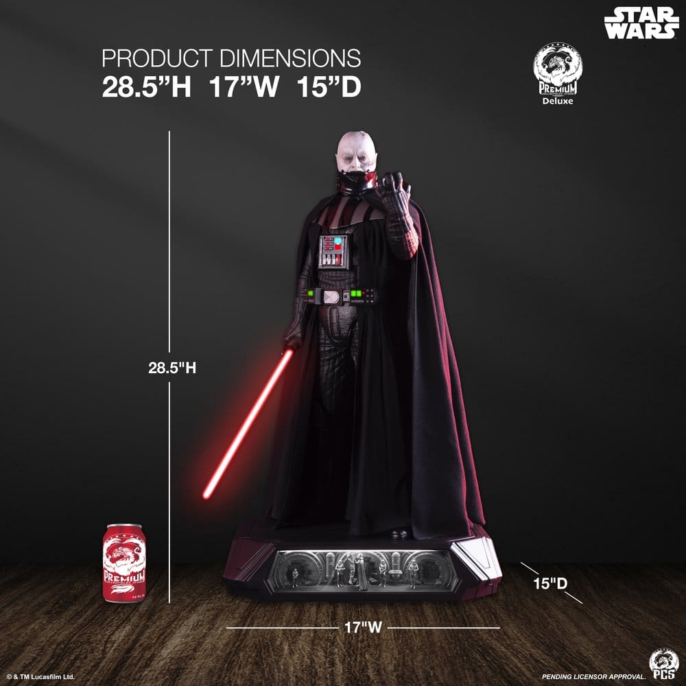 Star Wars Estatua 1/3 Darth Vader Hyperreal Edition 72 cm