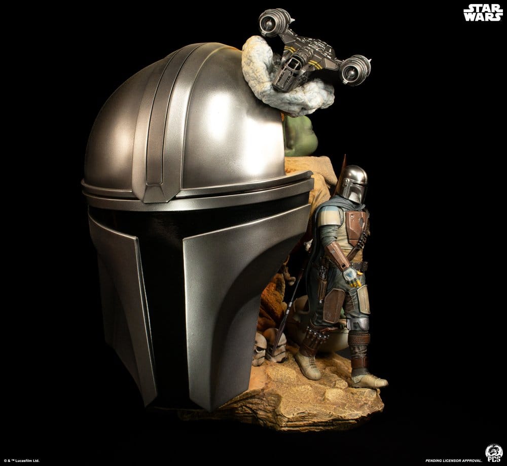 Star Wars: The Mandalorian Busto Fine Art 41 cm
