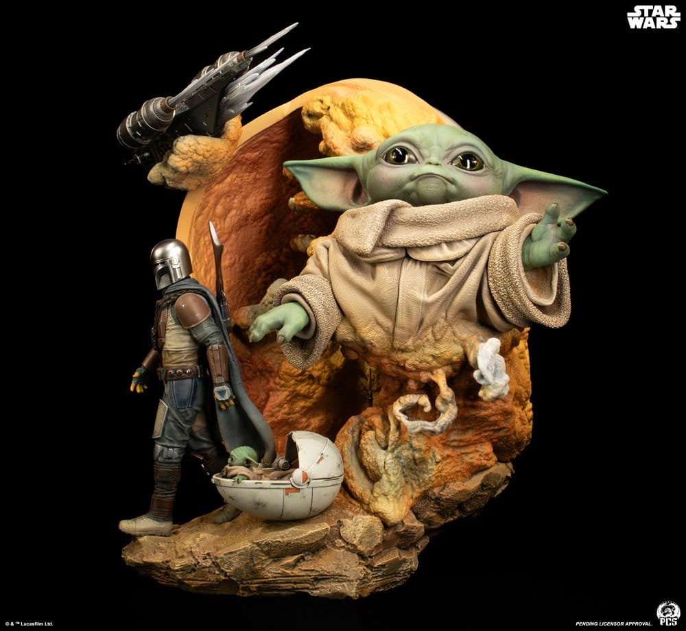 Star Wars: The Mandalorian Busto Fine Art 41 cm