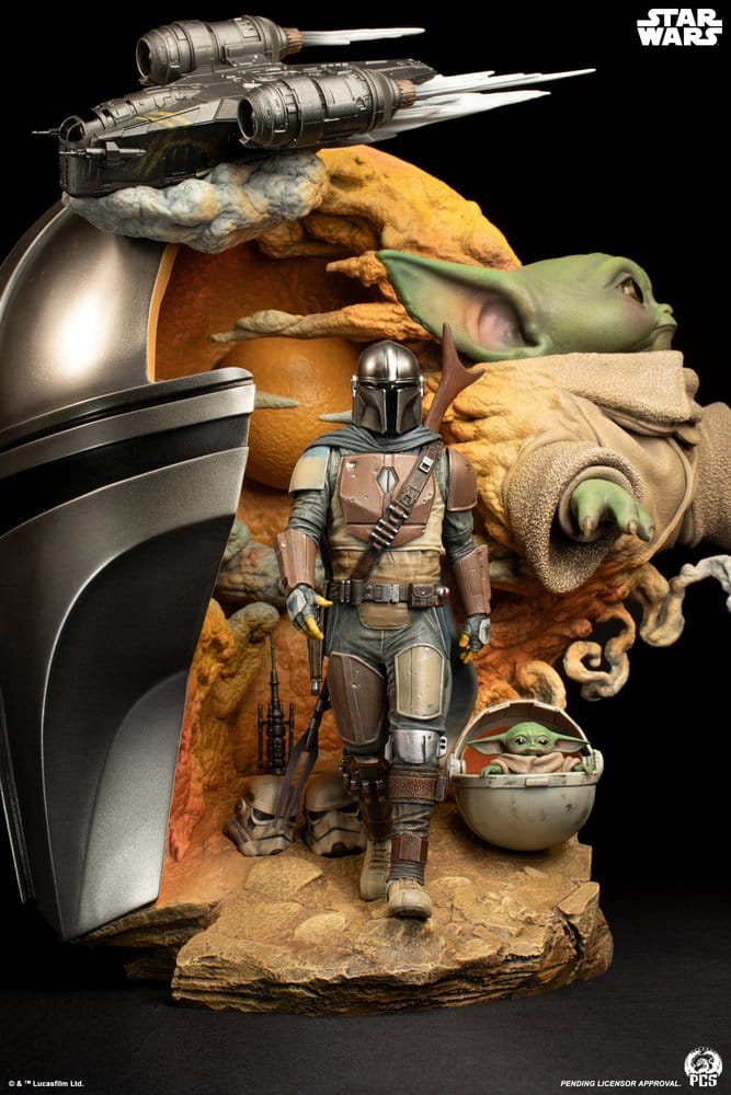 Star Wars: The Mandalorian Busto Fine Art 41 cm