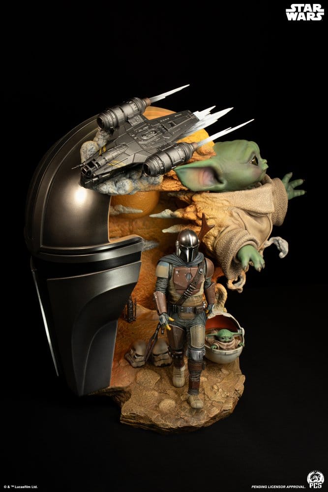 Star Wars: The Mandalorian Busto Fine Art 41 cm