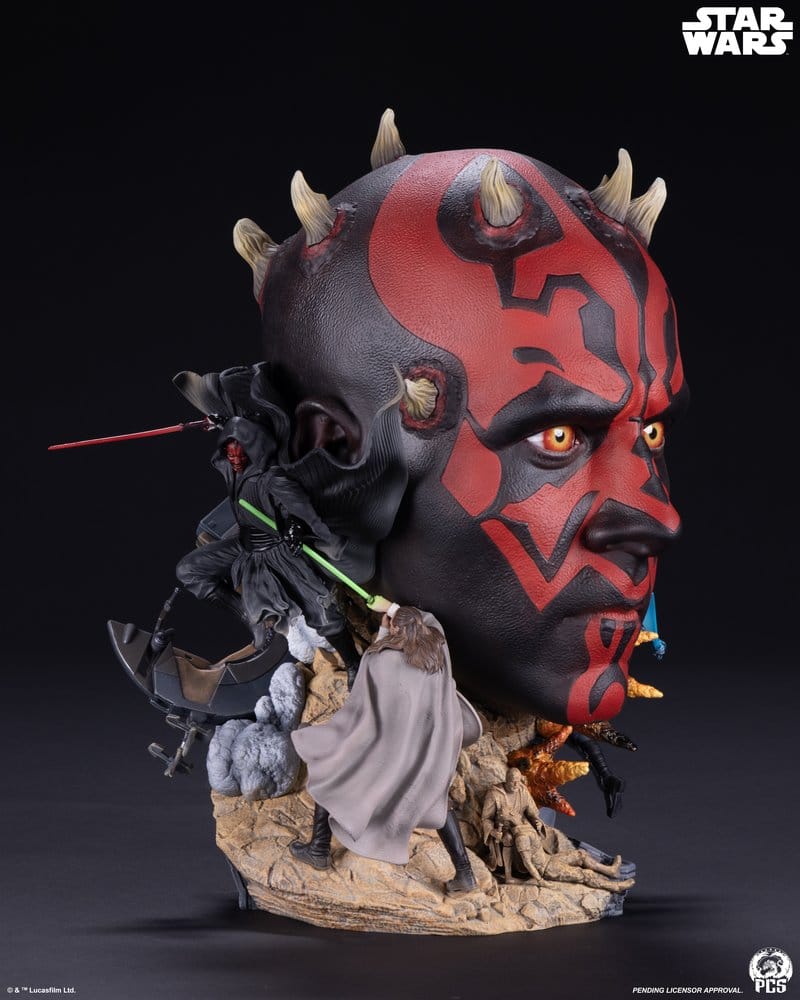 Star Wars Fine Art Busto Darth Maul 37 cm