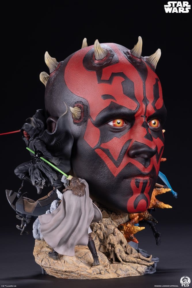 Star Wars Fine Art Busto Darth Maul 37 cm