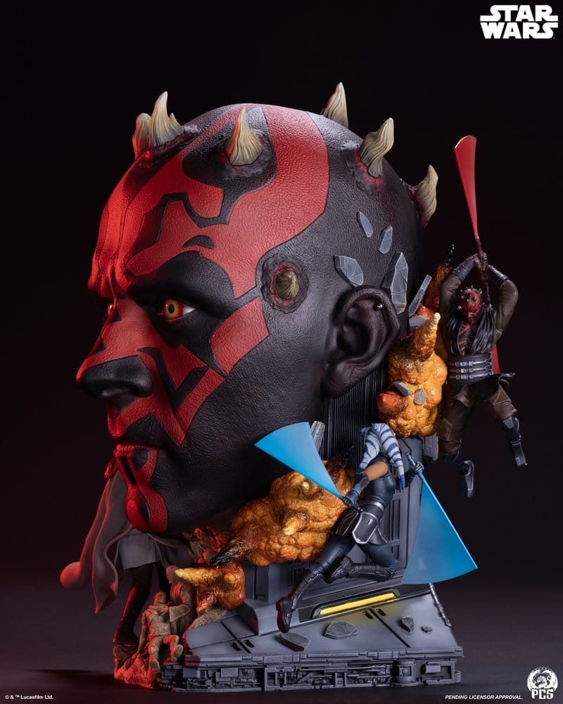 Star Wars Fine Art Busto Darth Maul 37 cm