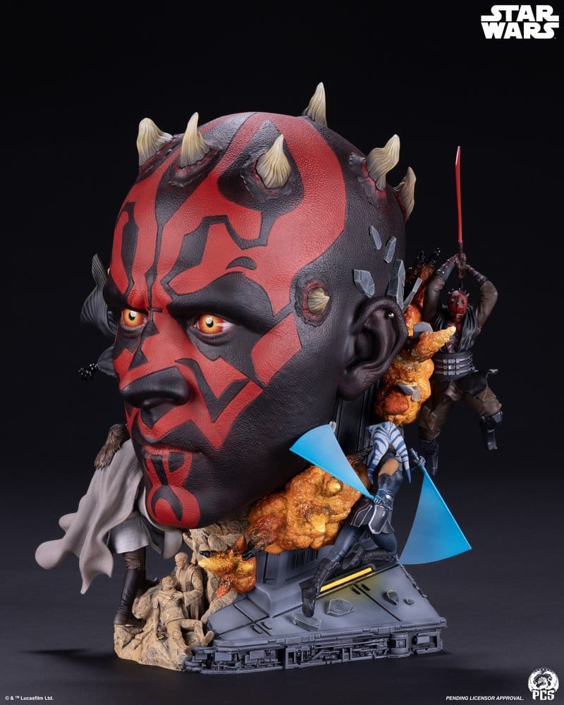 Star Wars Fine Art Busto Darth Maul 37 cm
