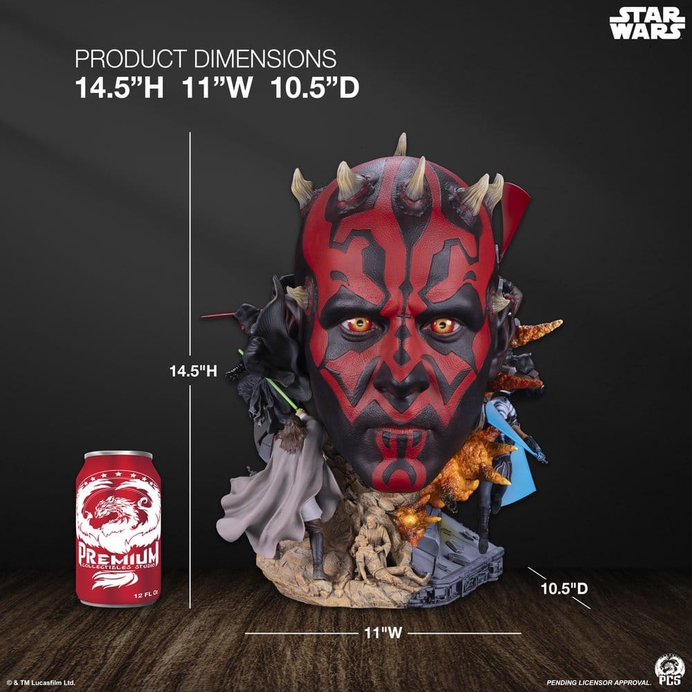 Star Wars Fine Art Busto Darth Maul 37 cm