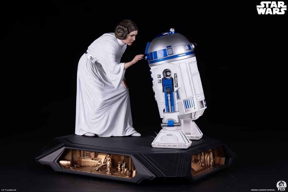 Star Wars Estatua 1/3 Princess Leia 48 cm