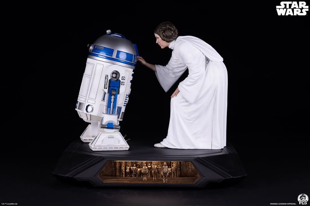 Star Wars Estatua 1/3 Princess Leia 48 cm