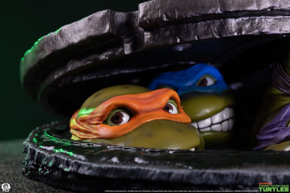 Tortugas Ninja Tabletop 1/4 Underground 11 cm