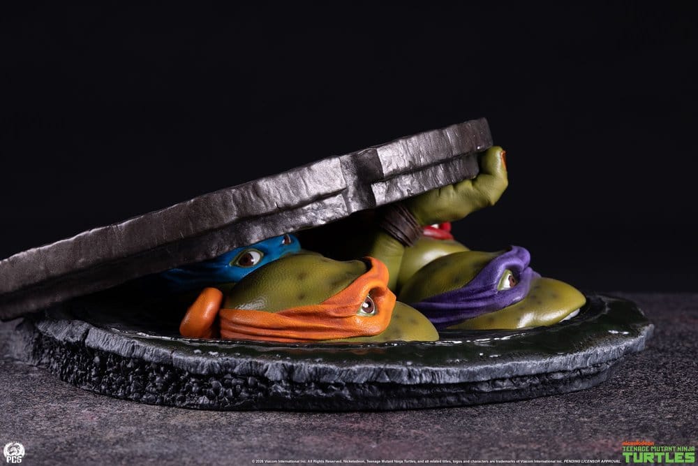Tortugas Ninja Tabletop 1/4 Underground 11 cm