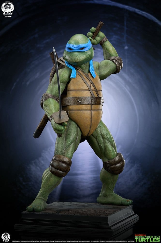 Tortugas Ninja Estatua 1/2 Leonardo Deluxe Edition 86 cm