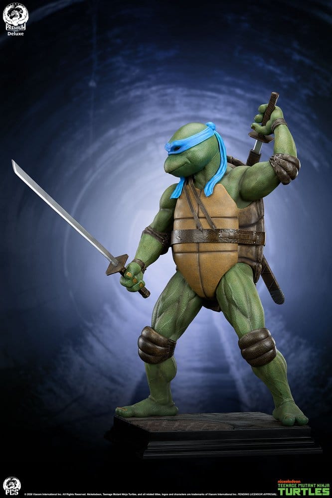 Tortugas Ninja Estatua 1/2 Leonardo Deluxe Edition 86 cm