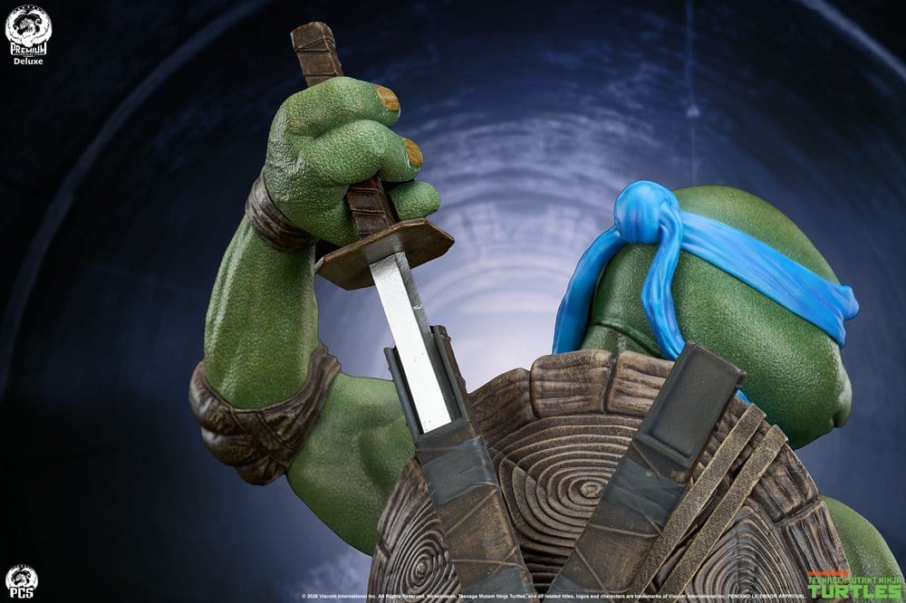 Tortugas Ninja Estatua 1/2 Leonardo Deluxe Edition 86 cm