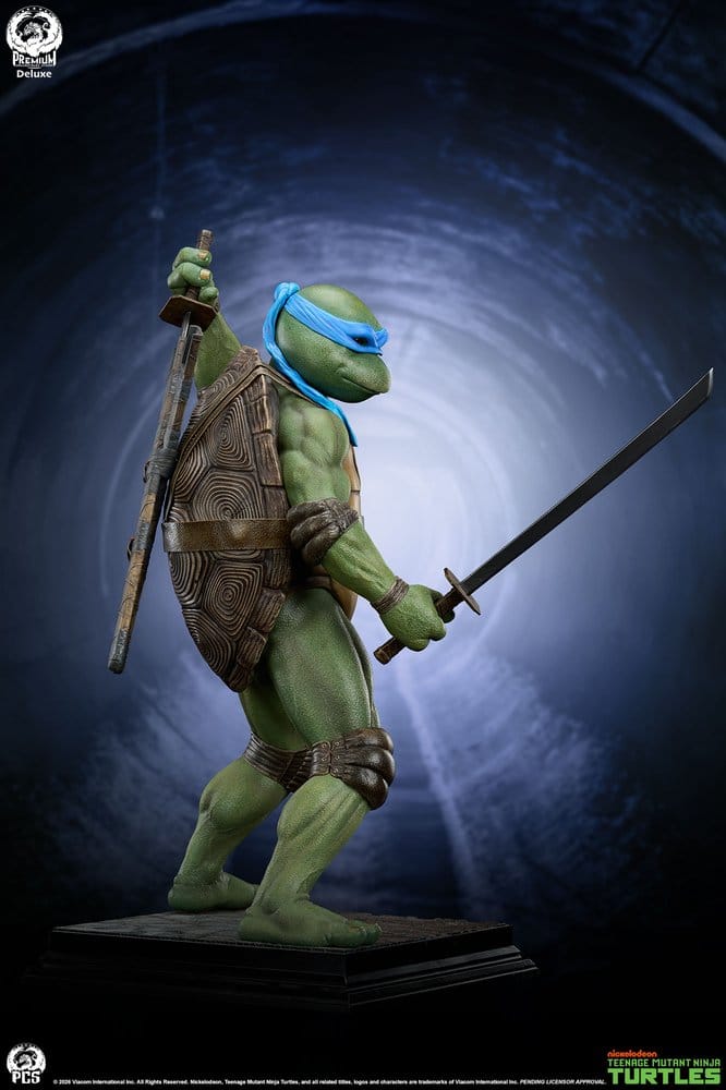 Tortugas Ninja Estatua 1/2 Leonardo Deluxe Edition 86 cm
