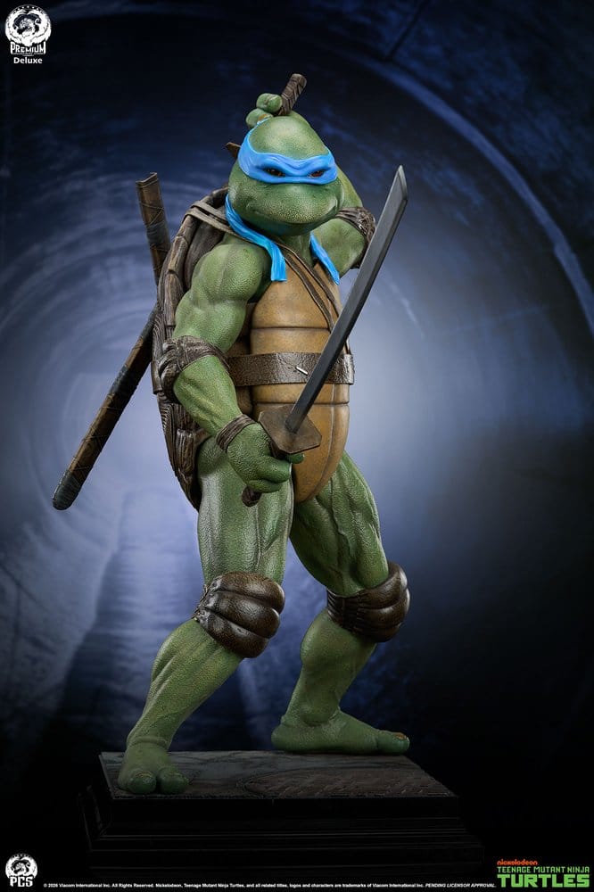 Tortugas Ninja Estatua 1/2 Leonardo Deluxe Edition 86 cm