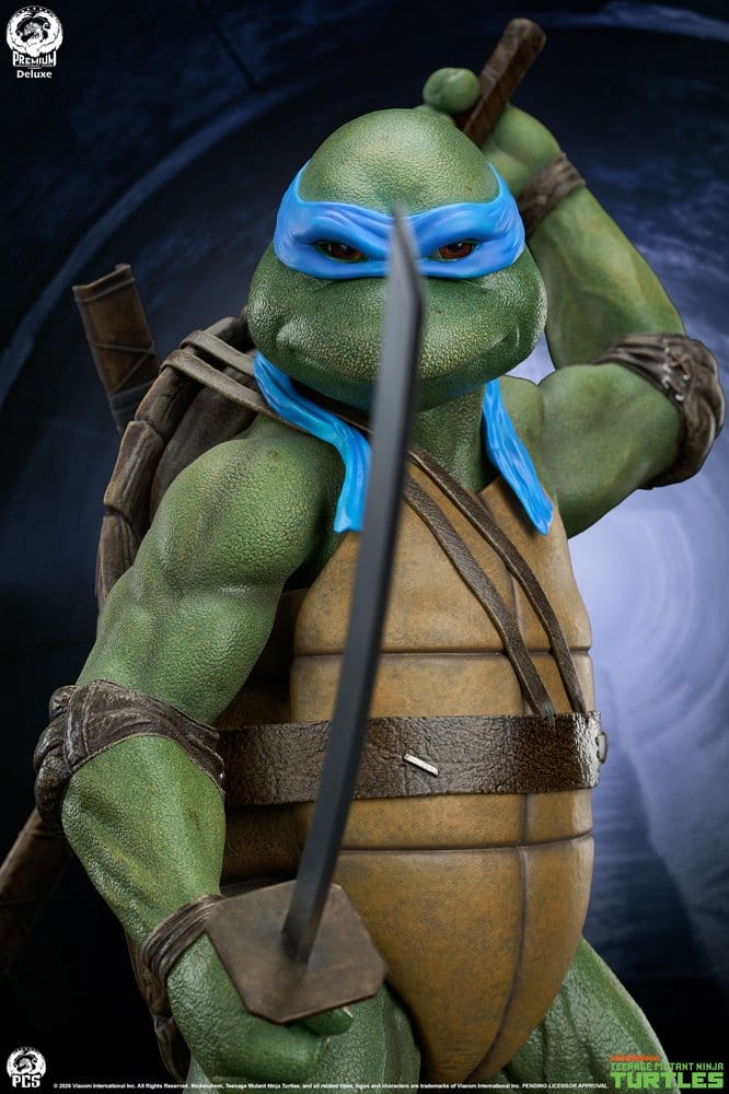 Tortugas Ninja Estatua 1/2 Leonardo Deluxe Edition 86 cm